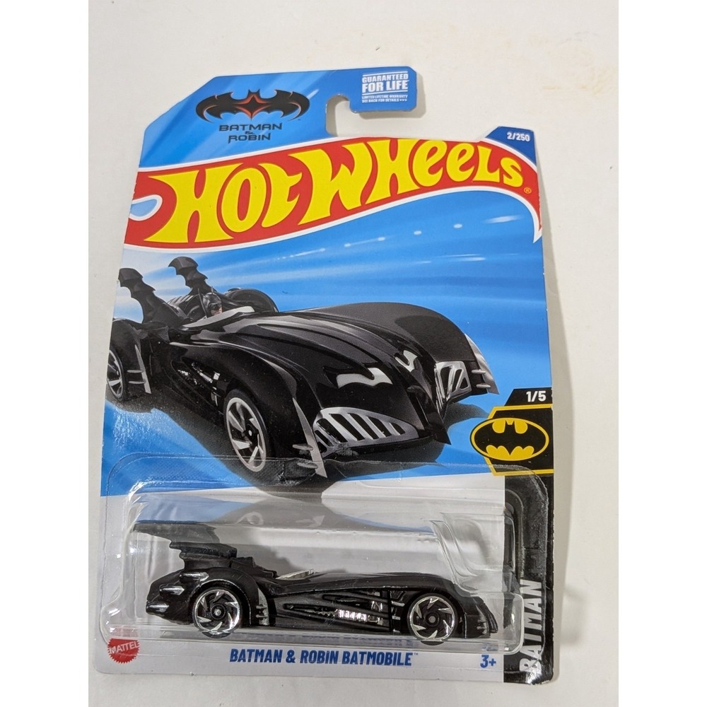 Hot Wheels - 2025 Batman 1/5 Batman & Robin Batmobile 2/250 (BBHYW60)